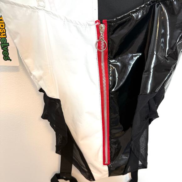 Tipsy Elves Cruella De Ville Dalmatian Diva Halloween Costume Size Small New - Picture 9 of 12